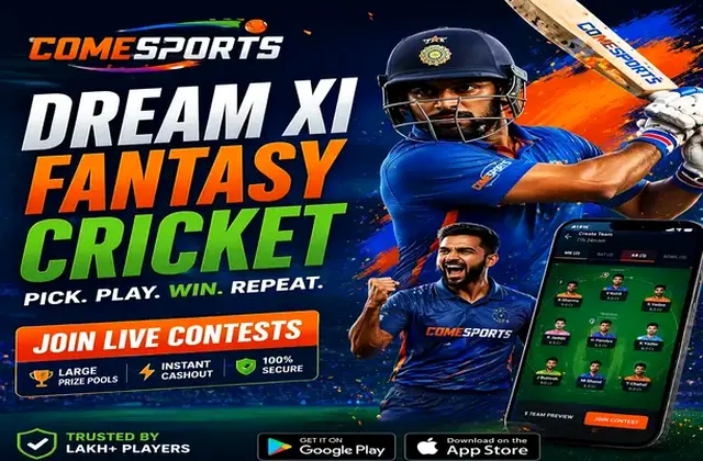 Luckybet77 (lucky bet 77) fantasy cricket & matchday visual 1